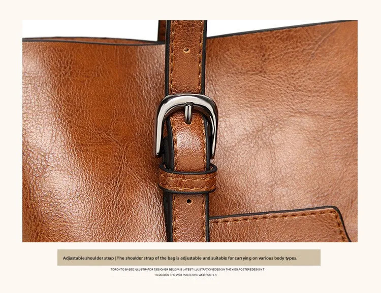 Women's Genuine Leather Tote Bag
