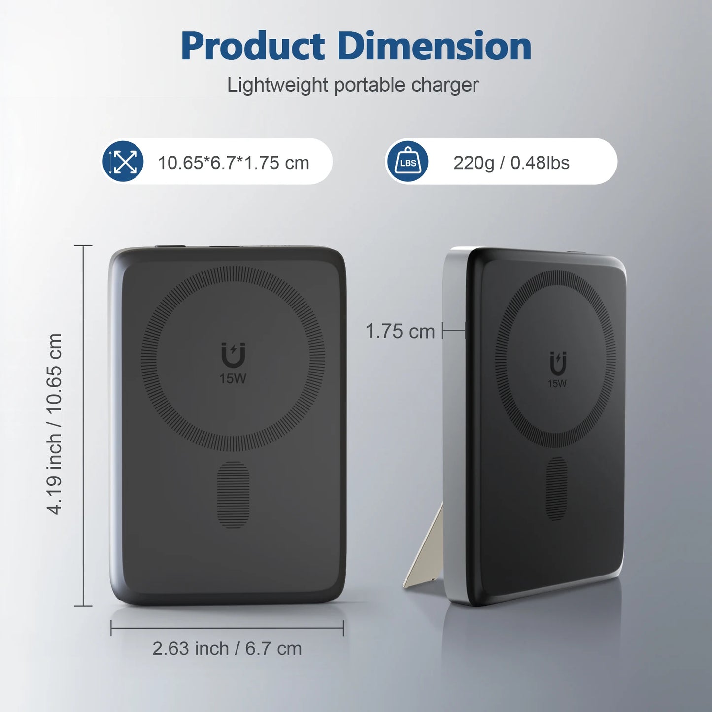 Magnetic Wireless Charger Station