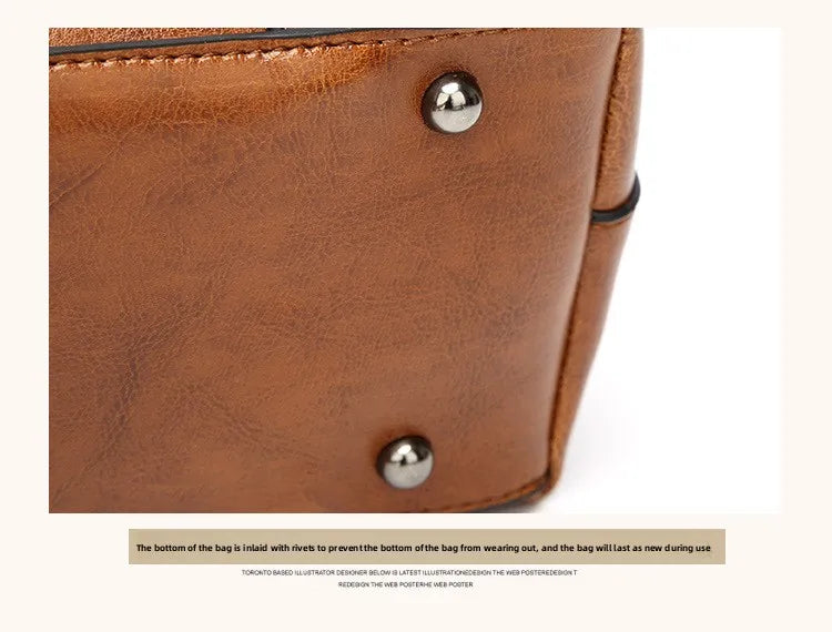 Women's Genuine Leather Tote Bag