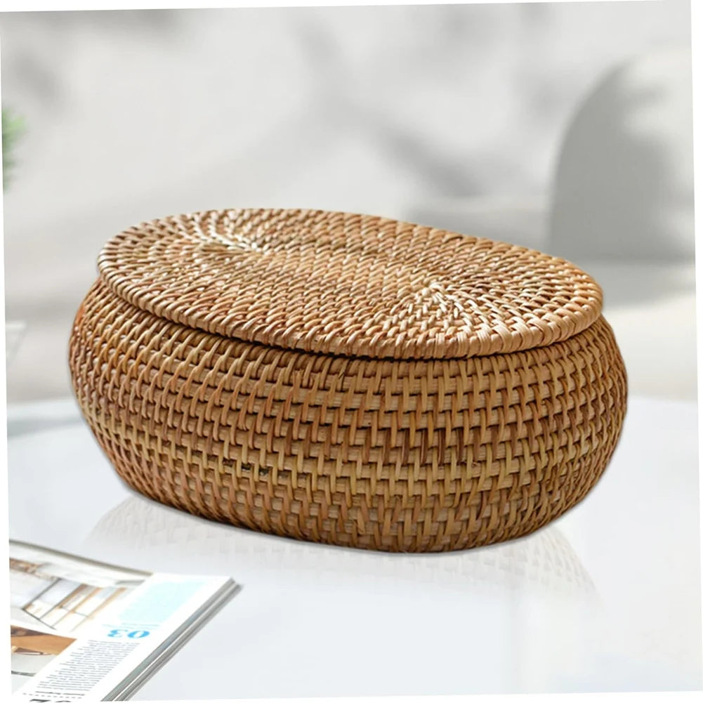 Rattan Box Storage Baskets