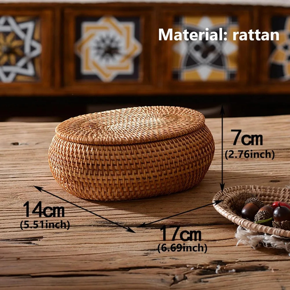 Rattan Box Storage Baskets