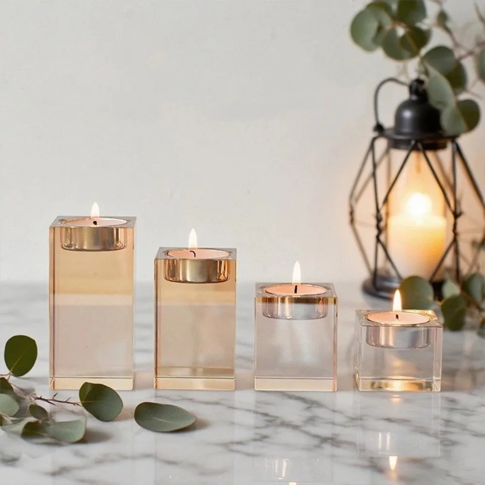 Romantic Candle Holders Sparkling