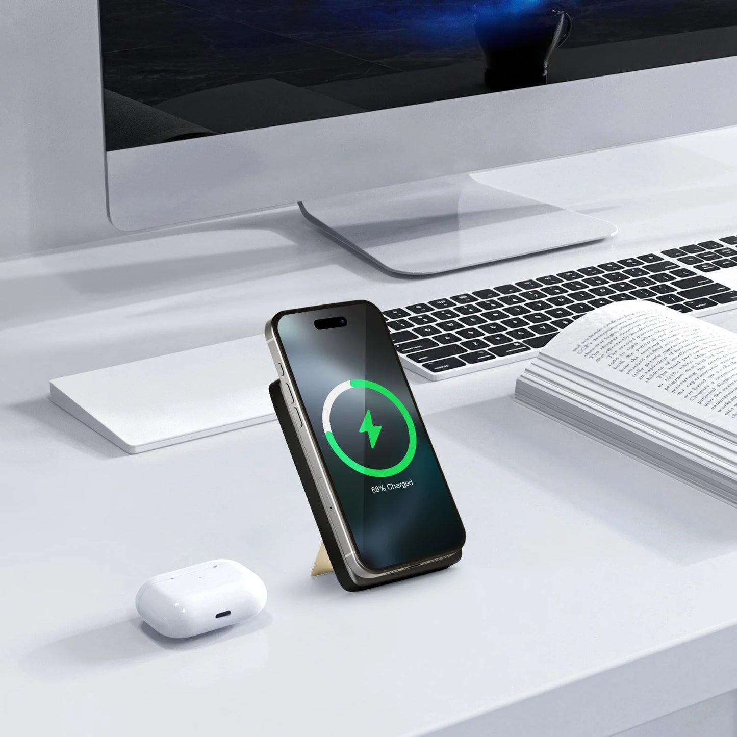 Magnetic Wireless Charger Station