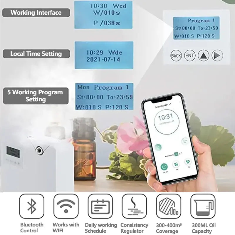 Waterless Aroma Diffuser 300ml
