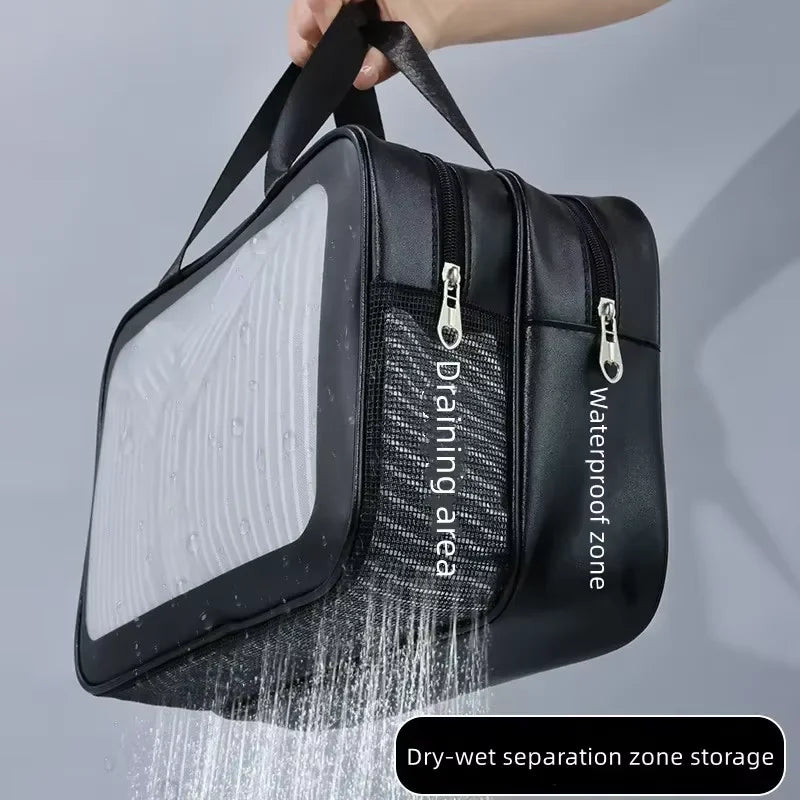 Portable large-capacity storage bag