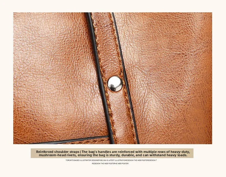 Women's Genuine Leather Tote Bag