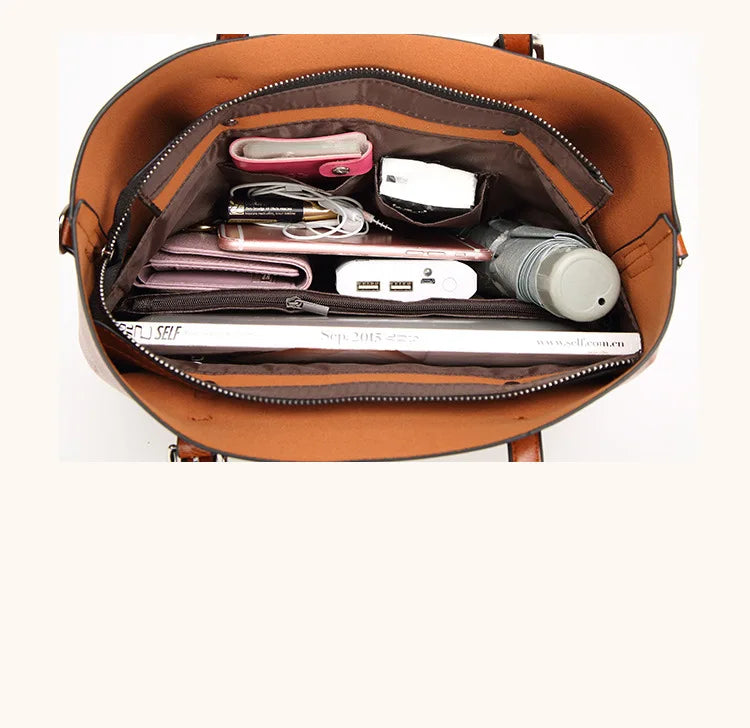 Women's Genuine Leather Tote Bag