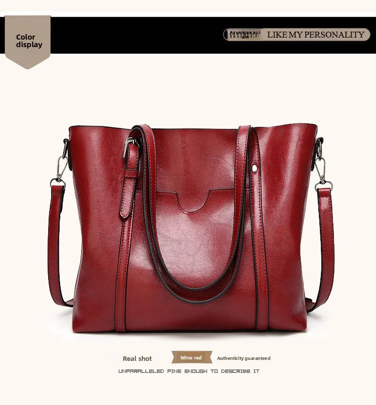 Women's Genuine Leather Tote Bag