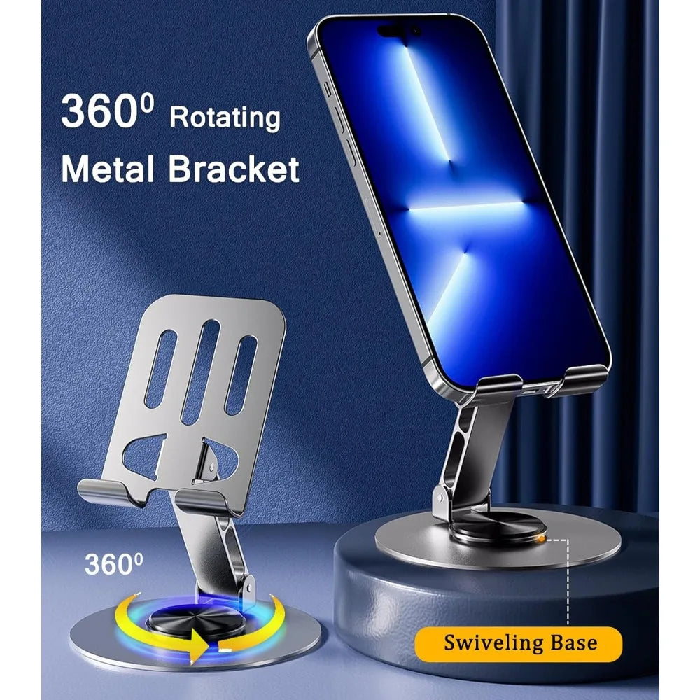 360° Rotating Metal Phone Stand