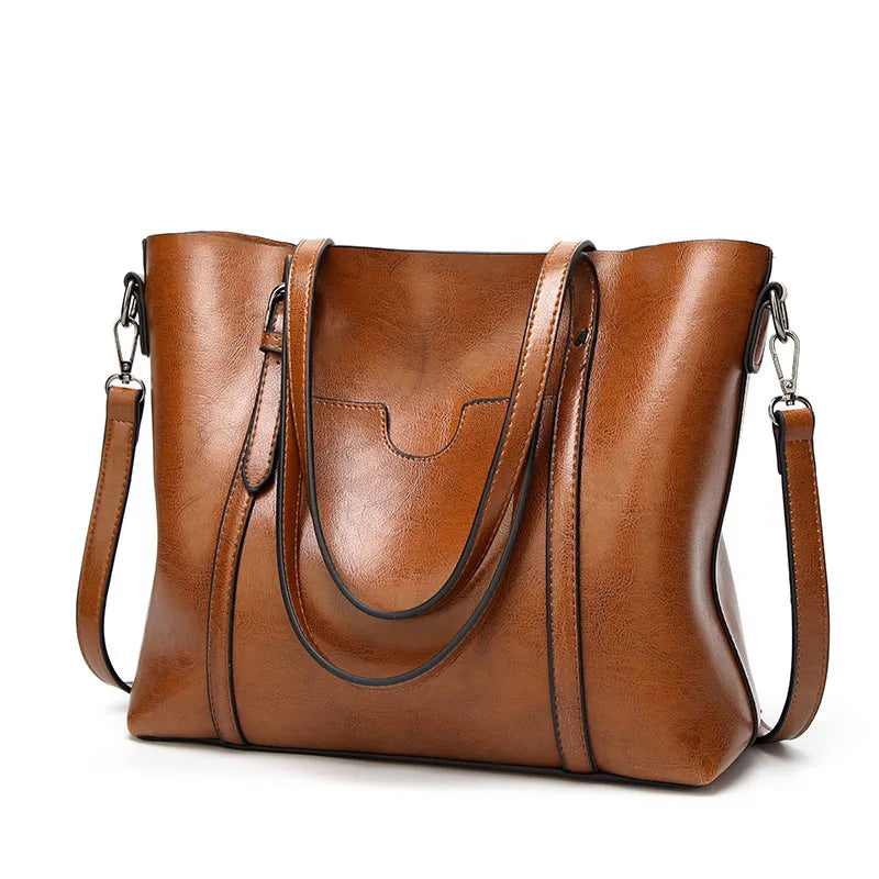 Women's Genuine Leather Tote Bag